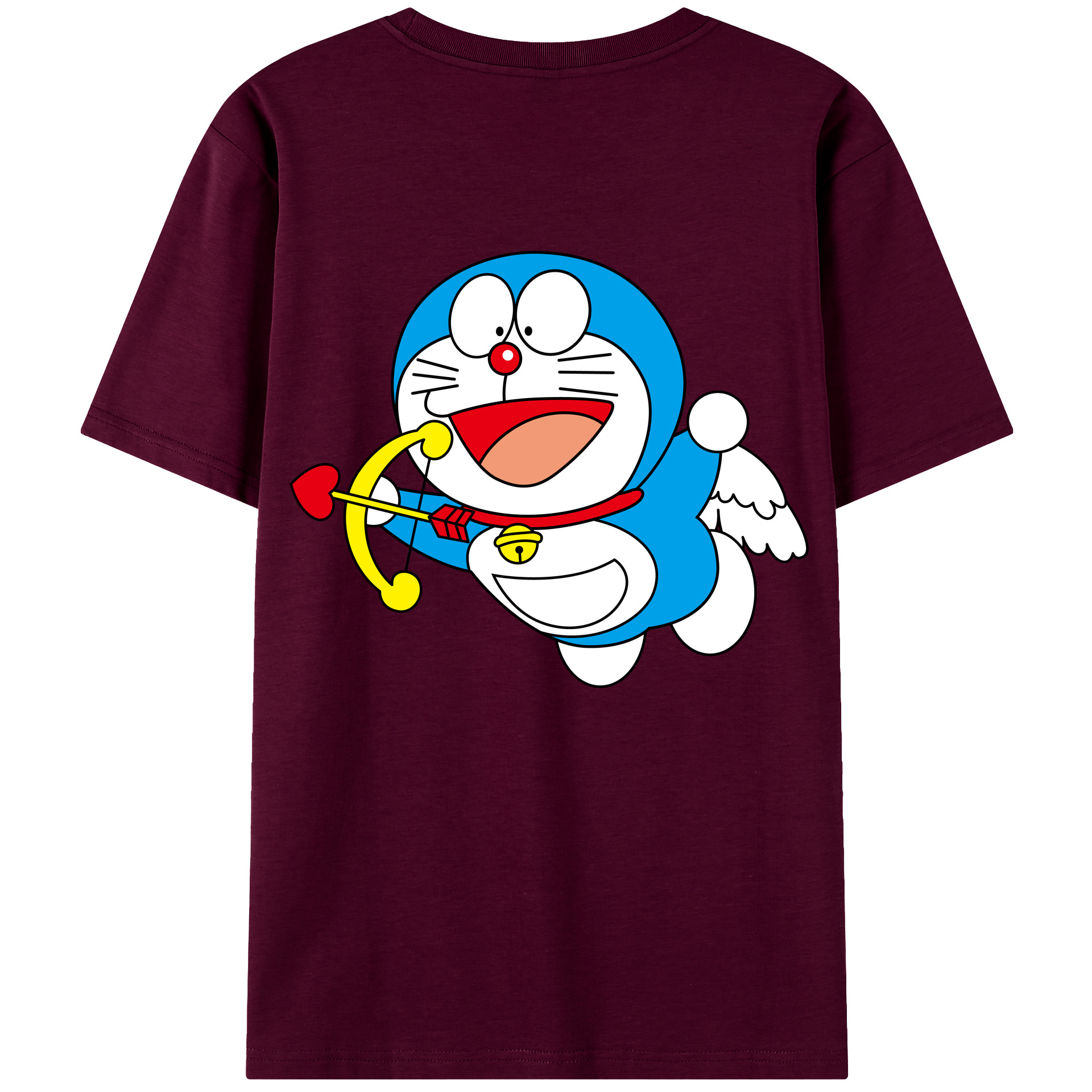 （画像用） ドラえもん Doraemon レディース半袖Tシャツ(バックプリント)